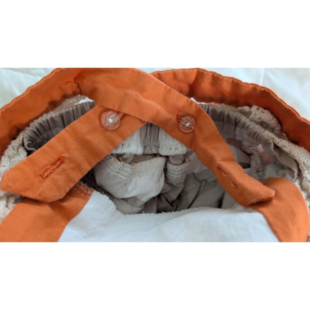 Darling Mae by Ricrac & Ruffles Embroidered Pumpkin Romper - Picture 7 of 7